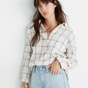 Madewell Oversized Ex-Boyfriend Shirt -XL